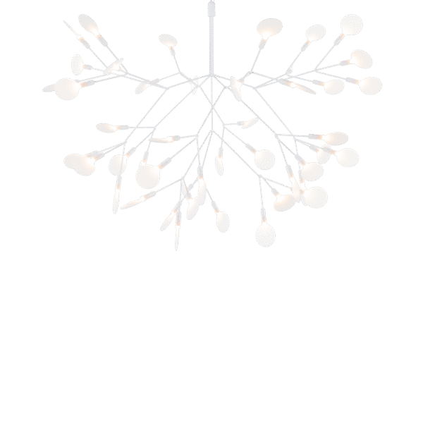 Heracleum III Suspended by Moooi, designed by Bertjan Pot, featuring organic LED branches inspired by the Heracleum plant. moooi.com +16 moooi.com +16 moooi.com +16
