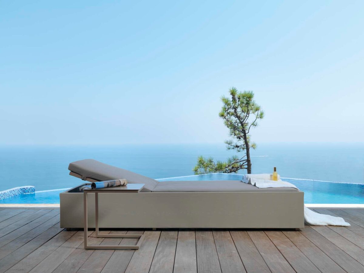 Outdoor Chic Director Chair by Talenti designed for casual elegance and versatile use in garden settings