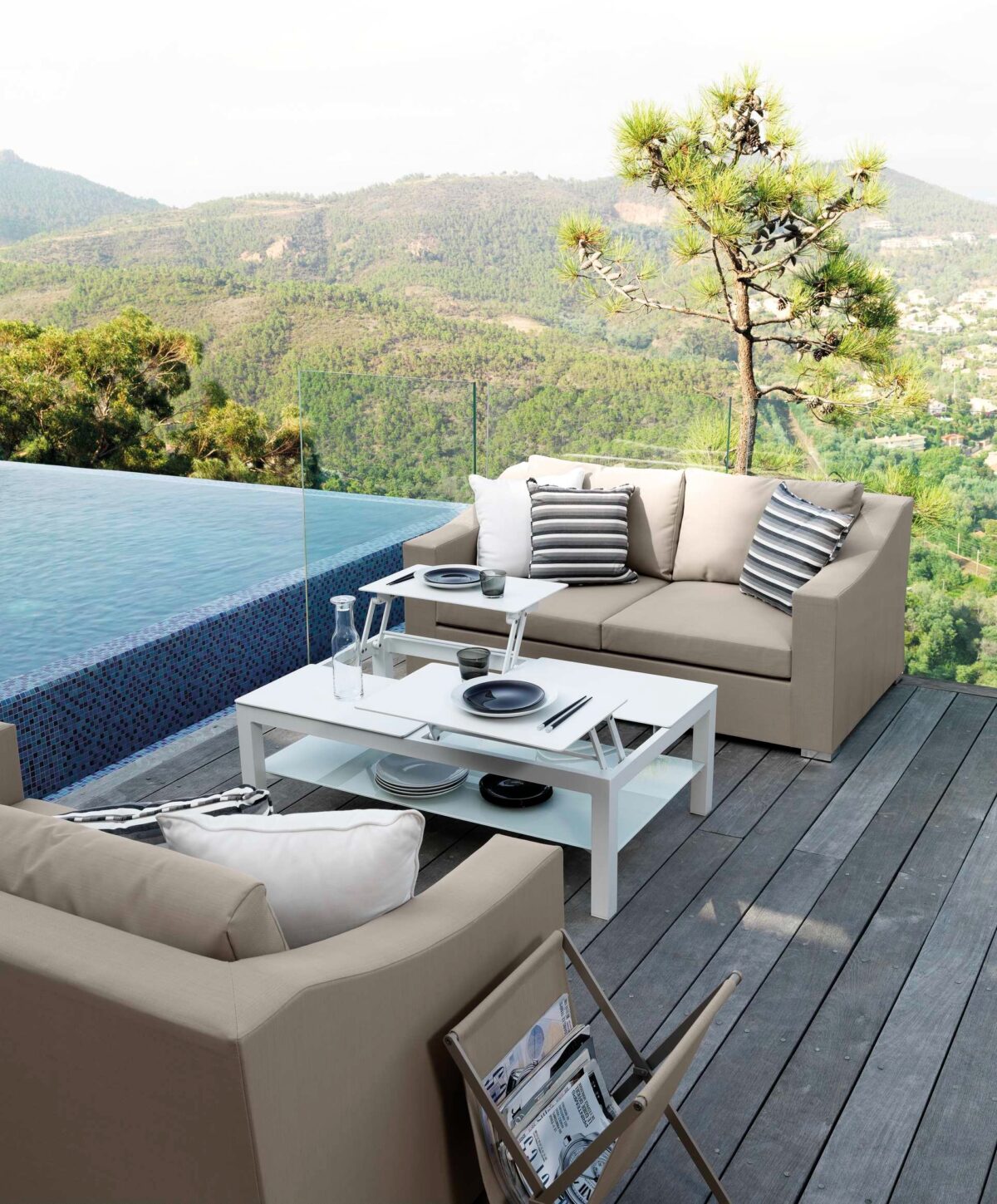 Luxury Chic Director Chair by Talenti combining functional portability with elegant Italian craftsmanship