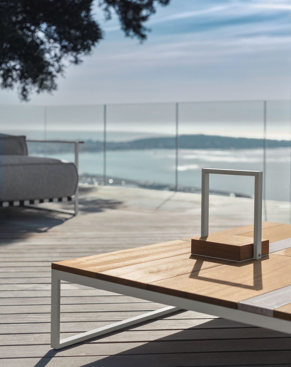 High-end Casilda Table 90×90 by Talenti ideal for intimate outdoor dining in Birmingham, Michigan