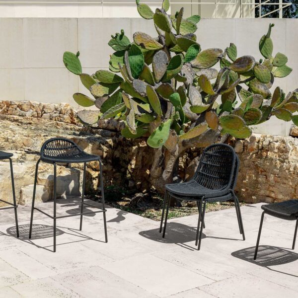 Modern Panama Bar Stool by Talentispa Italian design in Royal Oak Michigan showroom