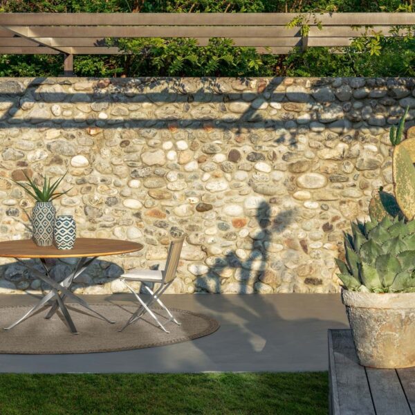 George Dining Armchair by Talenti – elegant outdoor chair with sleek lines and cushioned seating