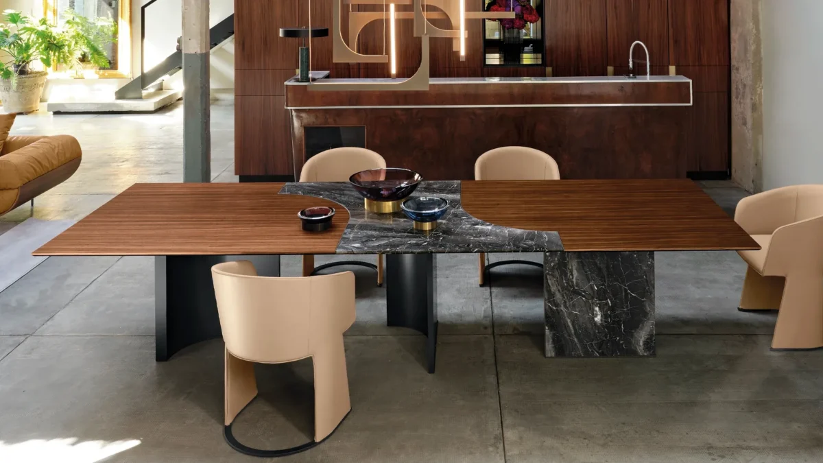“Arketipo Millennium contemporary seating piece featured in Birmingham Michigan interiors”