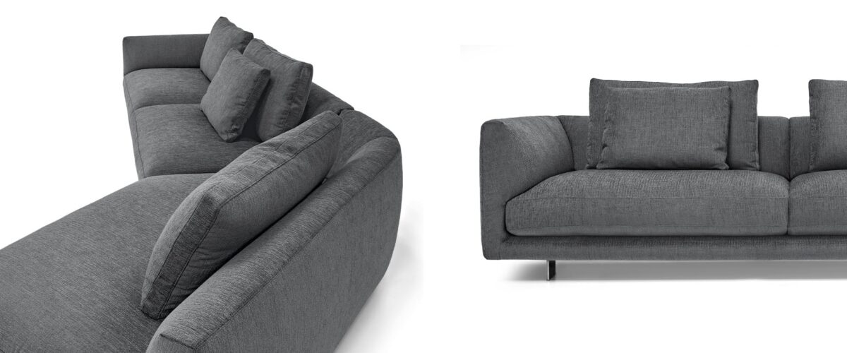 Italian crafted Self Control sofa, Arketipo, Birmingham, Michigan.