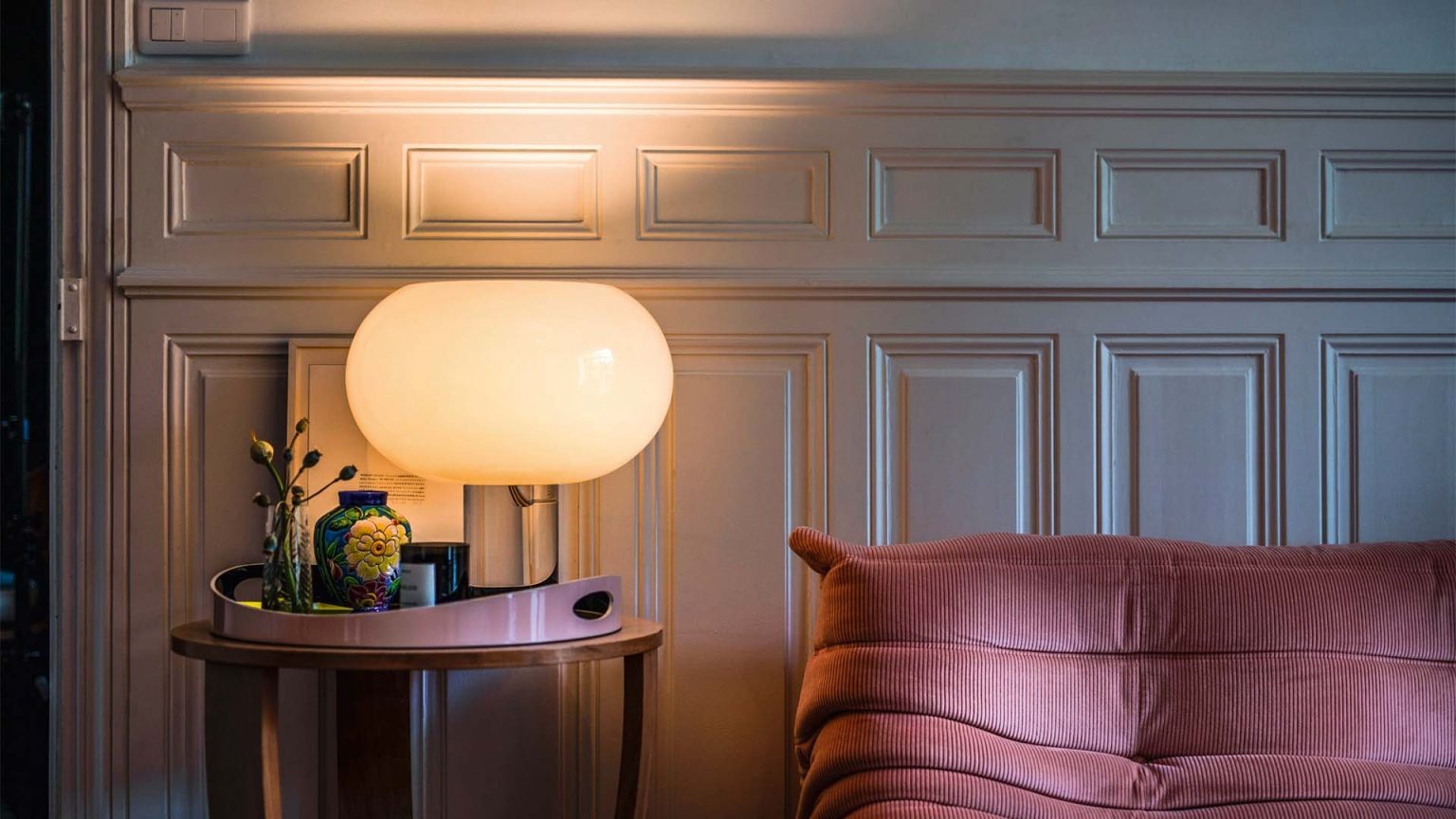 Buds by Foscarini, modern pendant lamp with hand-blown glass, Troy Michigan.