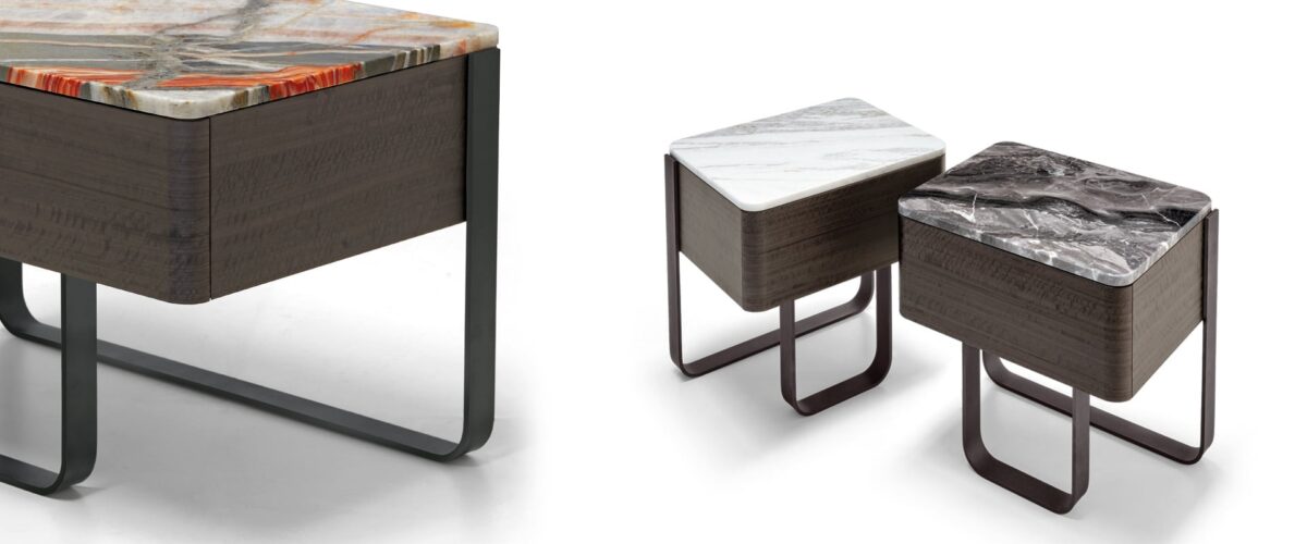 Luxury modern bed frame, Effetto Notte by Arketipo, Troy, Michigan.