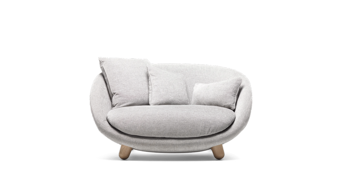Luxury contemporary Love Sofa by Marcel Wanders for Moooi, high-end Dutch design for Birmingham, Michigan.