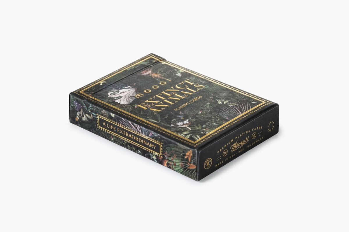Extinct Animals Playing Cards by Moooi, high-end decor, Birmingham, Michigan.