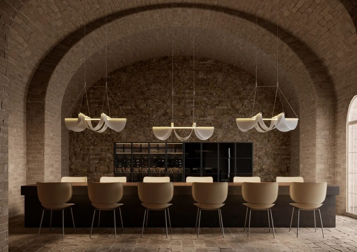 Illuminate your space with Drape Light by Moooi in Royal Oak, Michigan.