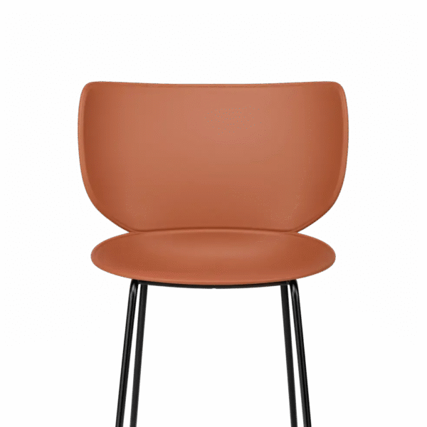 Luxury contemporary Hana Chairs un-upholstered set of 2 by Simone Bonanni for Moooi, high-end Dutch design for Birmingham, Michigan.