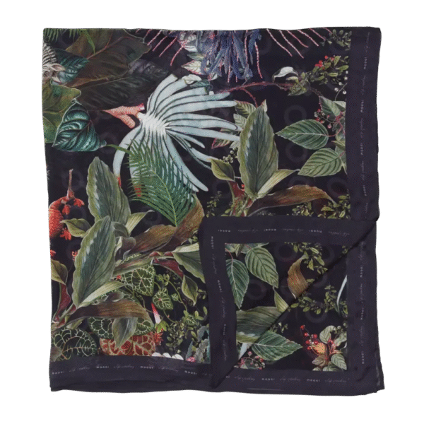Luxury contemporary Extinct Animals bed runner XL by Moooi, designer bedroom textile for Birmingham, Michigan.