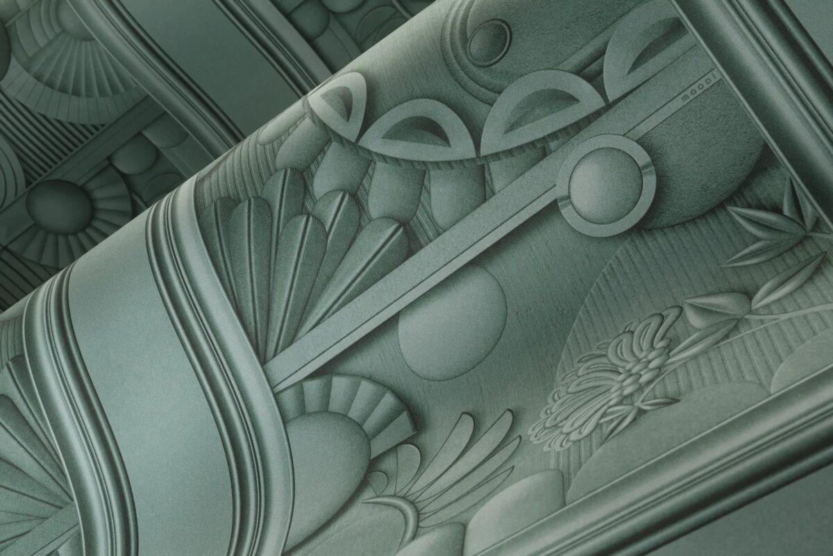 Greenhouse Gathering Wallcovering by Moooi, luxury decor in Birmingham