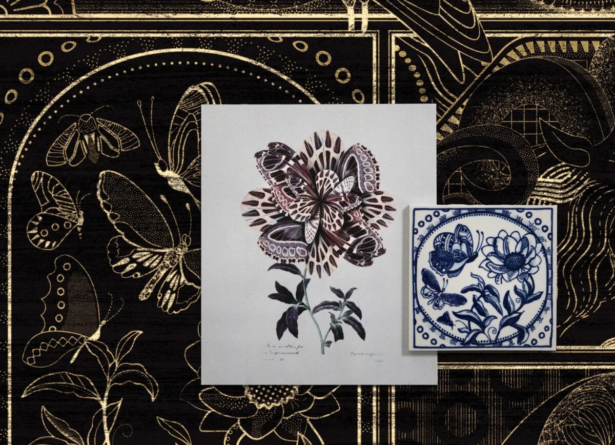 Exquisite Extinct Animals Decorative Tile by Moooi, Birmingham.