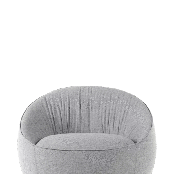 Modern Hana Armchair by Simone Bonanni for Moooi, high-end Dutch design sculptural chair for Royal Oak, Michigan.