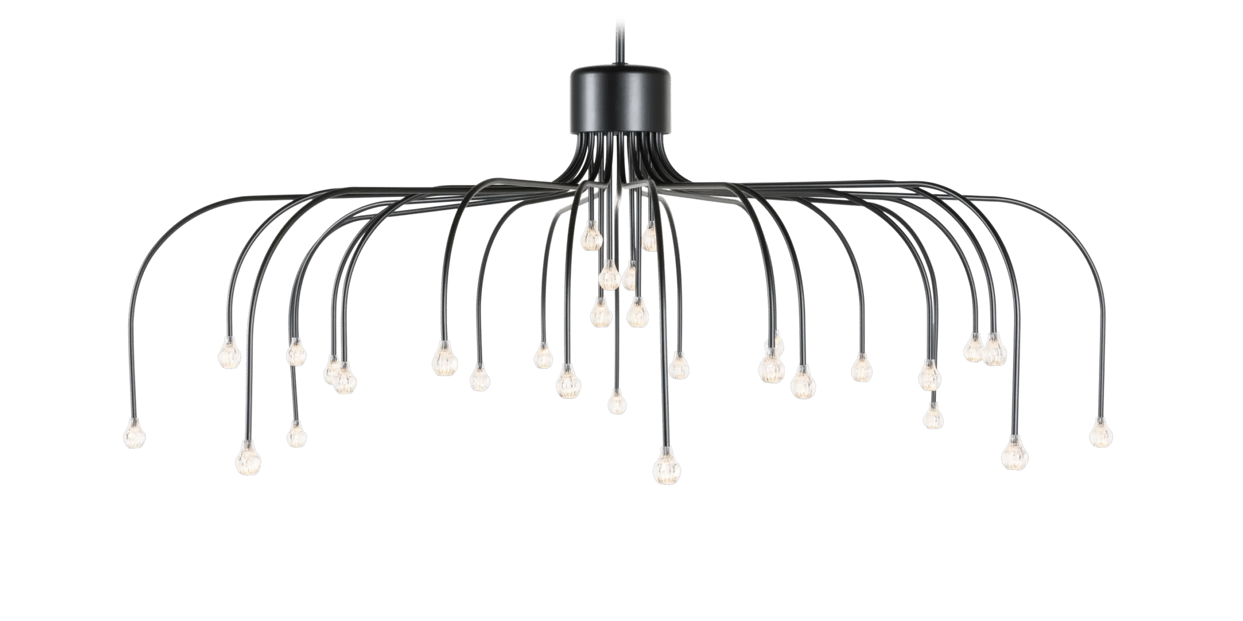 Modern Starfall Light by Front for Moooi, high-end Dutch design celestial lighting for Royal Oak, Michigan.