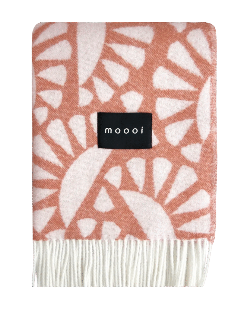 Moooi Woodblock Beetle Blanket, sophisticated luxury in Troy, Michigan.