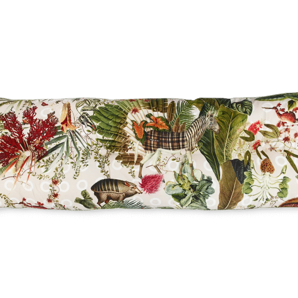 Luxury contemporary Menagerie of Extinct Animals XL Pillow by Moooi, high-end Dutch design decorative cushion for Birmingham, Michigan.