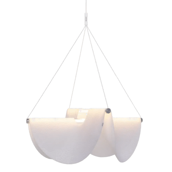 Drape Light by Moooi in Royal Oak, Michigan, enhances modern interior design.