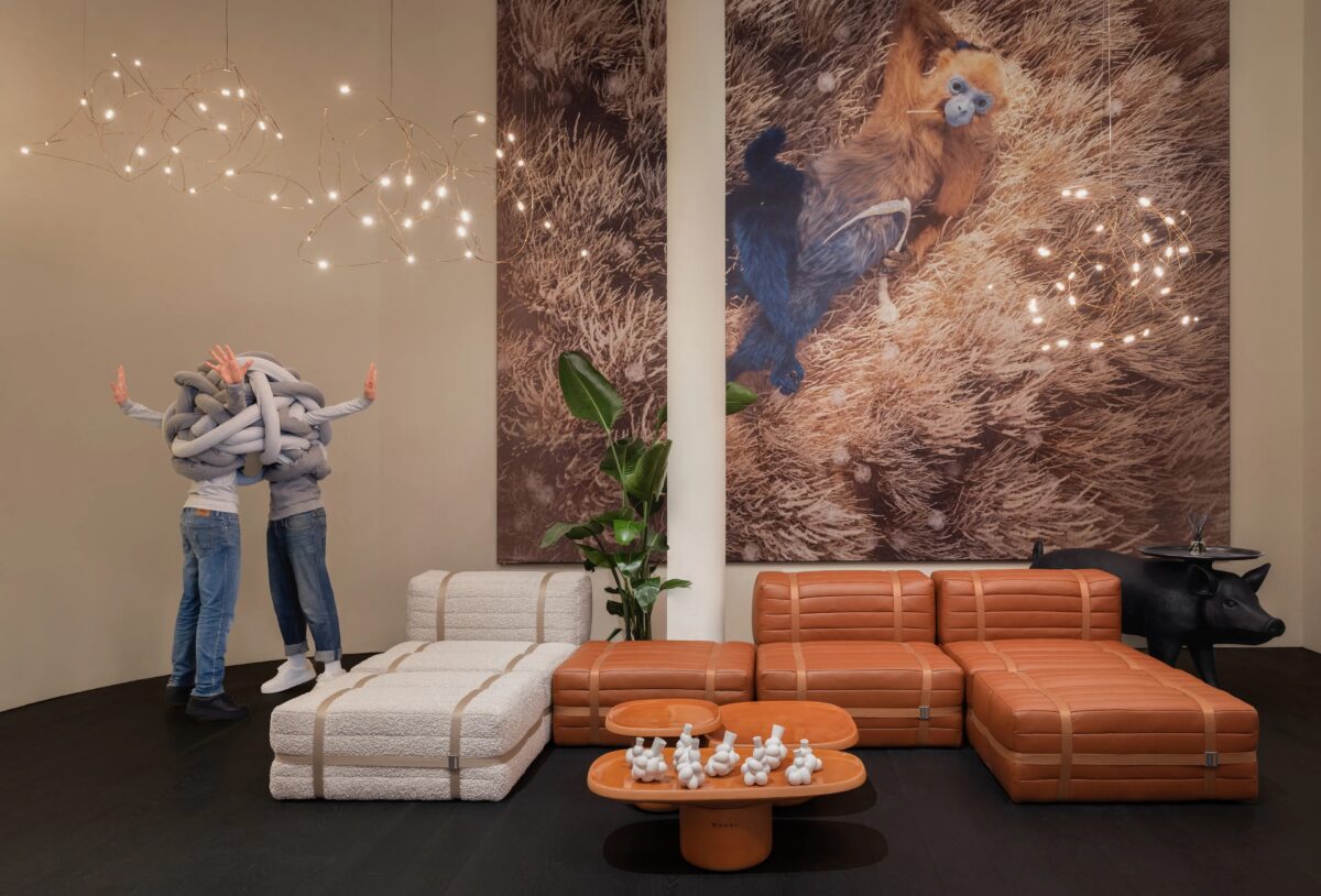 High-end Pig Table by Front for Moooi, modern Dutch design animal furniture for Troy, Michigan.