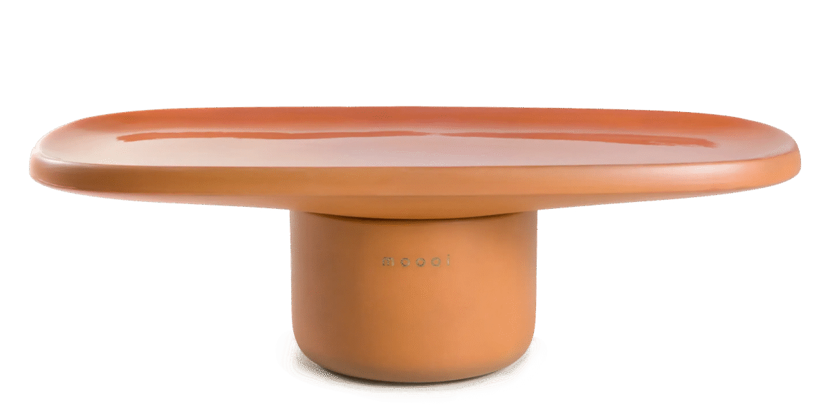 Luxury contemporary Obon Table by Simone Bonanni for Moooi, high-end Dutch design for Birmingham, Michigan.