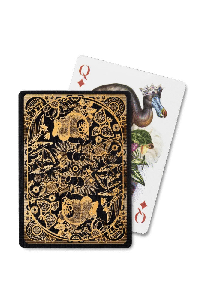 Extinct Animals Playing Cards by Moooi, modern design, Troy, Michigan.