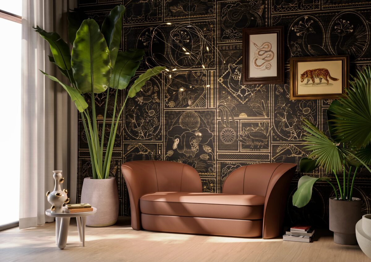 Modern Aldora Sofa by Cristina Celestino for Moooi, high-end Dutch design living room furniture for Royal Oak, Michigan.