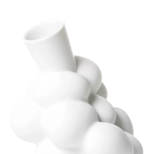 Luxury contemporary Egg Vase by Moooi, designer luxury decor for Royal Oak, Michigan.