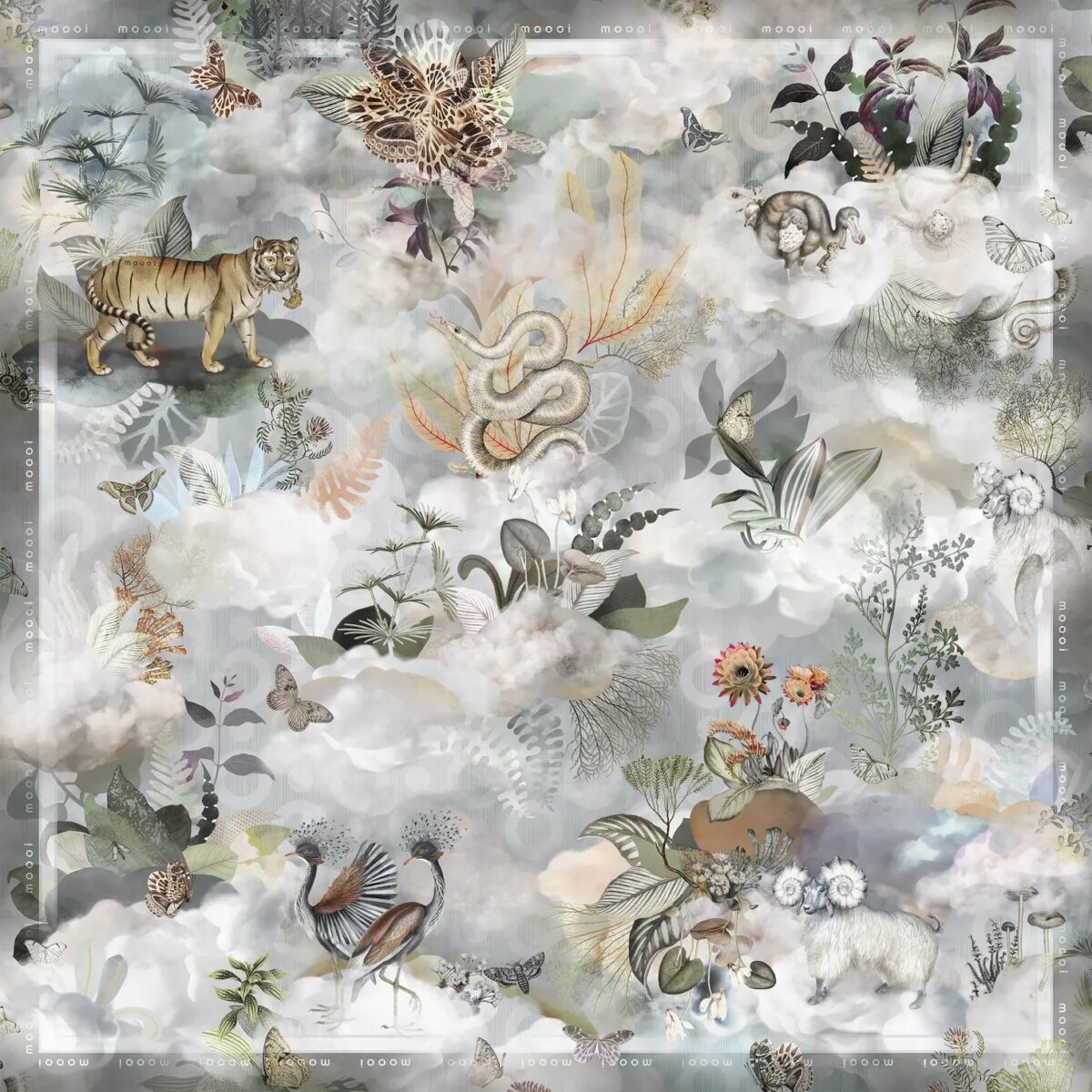 Luxury contemporary Memento Moooi Medley scarf by Moooi, high-end Dutch design fashion accessory for Birmingham, Michigan.