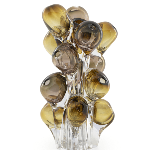 Luxury contemporary Bloom Centrepiece by Natuzzi Italia, high-end Italian table decor for Birmingham, Michigan.