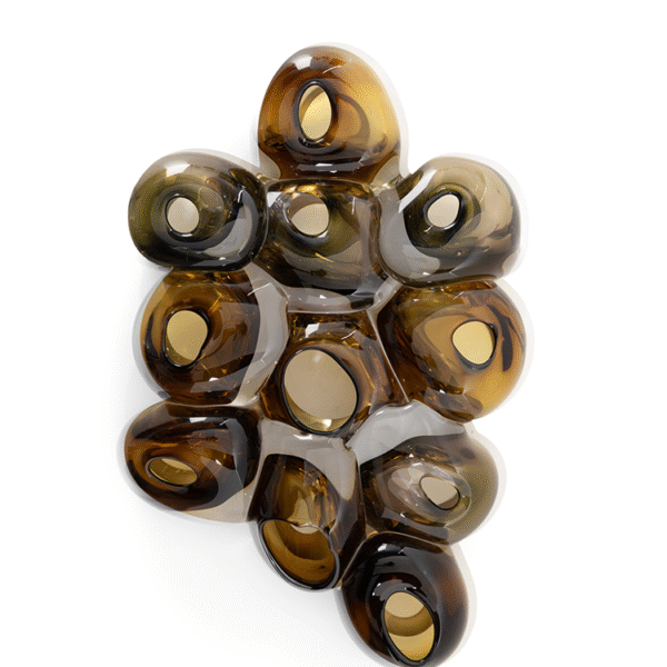 Luxury contemporary Bloom Wallpiece by Natuzzi Italia, high-end Italian wall art for Birmingham, Michigan.
