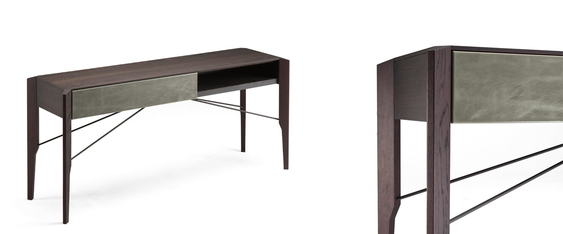 Modern luxury console table, Glory console by Arketipo, Royal Oak, Michigan.