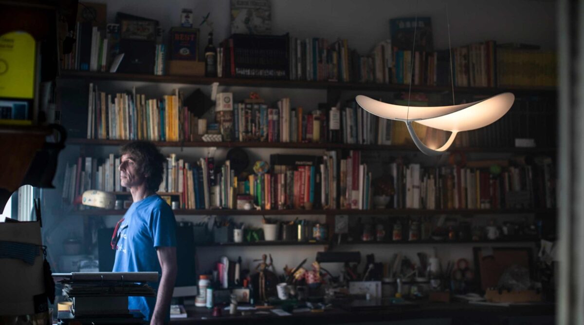 Plena by Foscarini, modern lighting for Royal Oak, Michigan interiors.