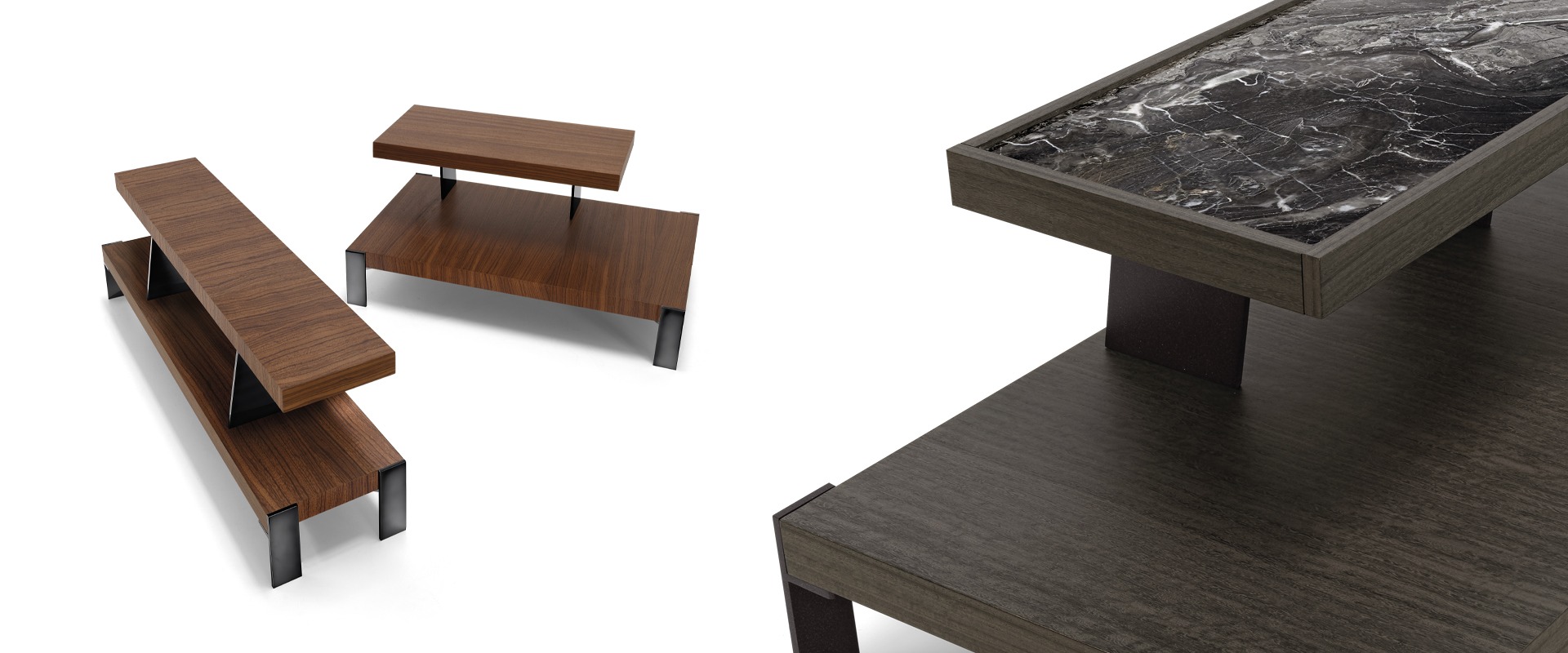 That’s Life sofa by Arketipo with adjustable backrests and modular layout