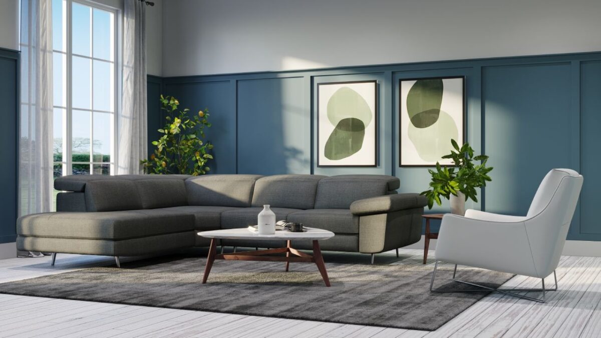 High-end Coro C142 armchair by Natuzzi Editions, modern Italian design for Troy, Michigan.