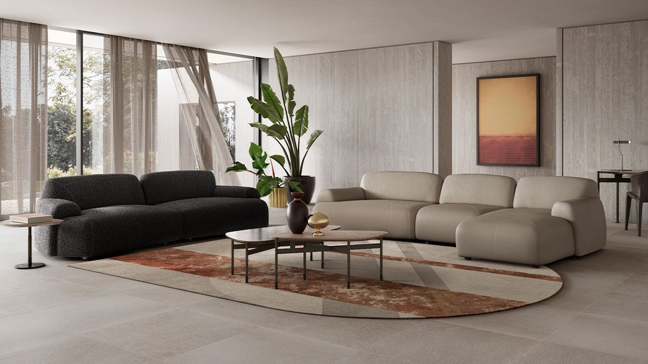 High-end Luce Bed by Maurizio Manzoni for Natuzzi Italia, modern Italian bedroom furniture for Troy, Michigan.