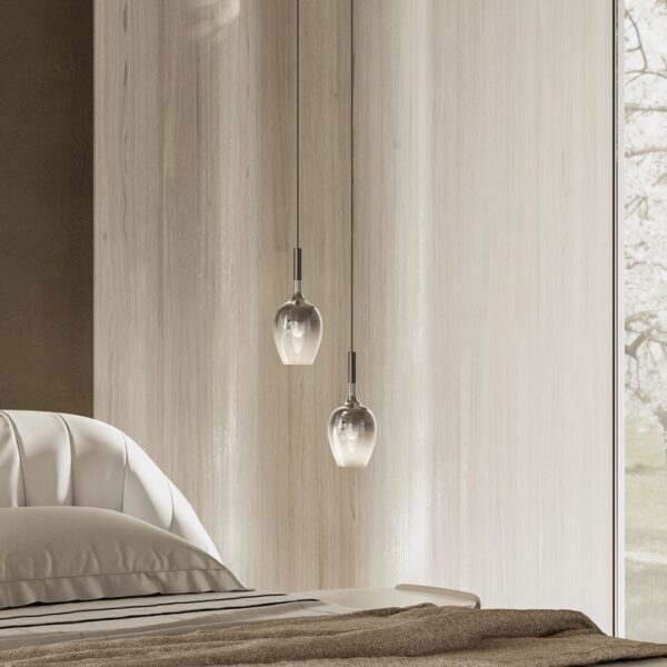 High-end Rosè Light table lamp by Maurizio Manzoni for Natuzzi Italia, modern Italian design for Troy, Michigan.
