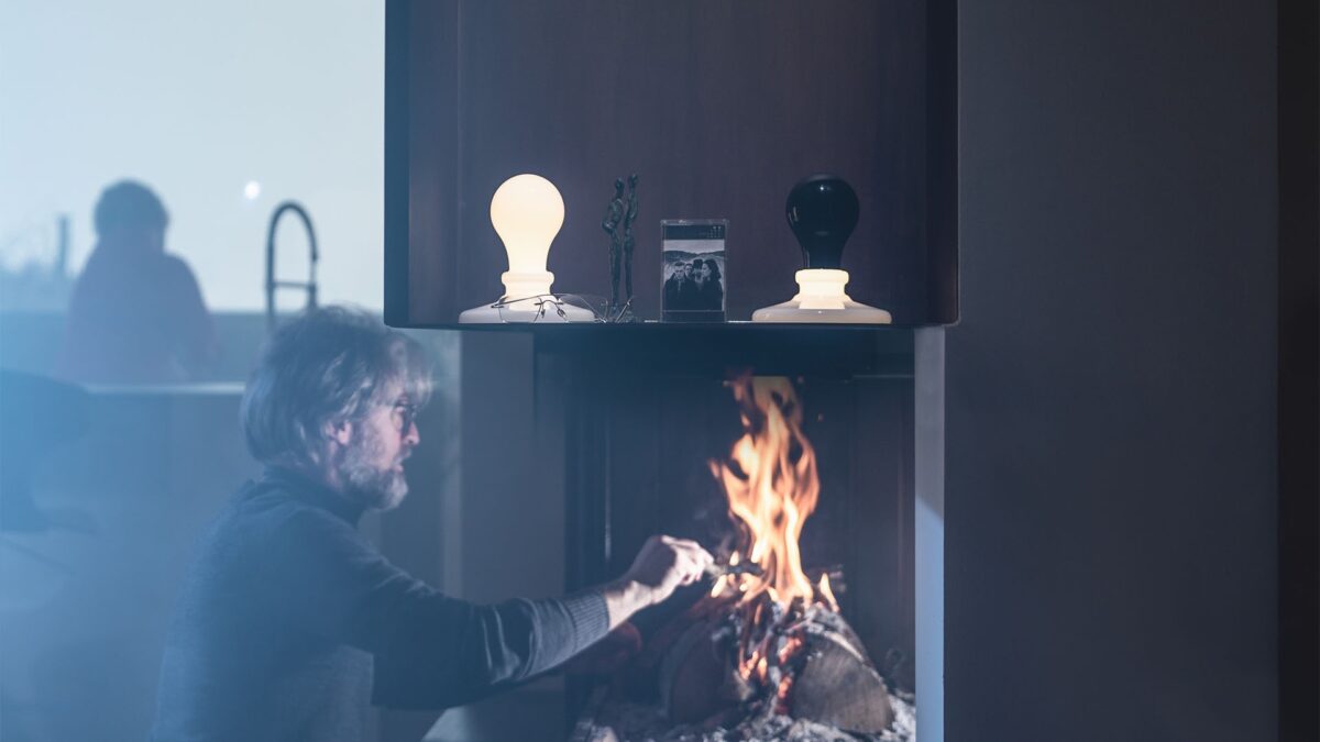 Light Bulb by Foscarini, modern lighting for Royal Oak, Michigan interiors.