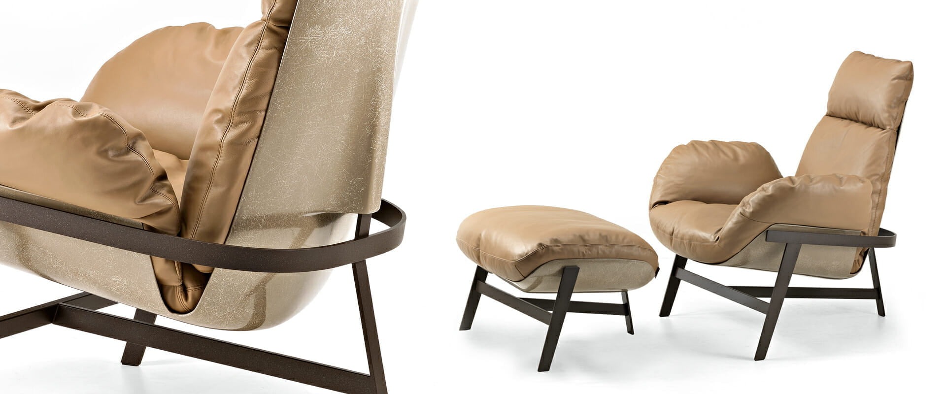 “Jupiter sofa by Arketipo with sleek modular design at Royal Oak showroom”