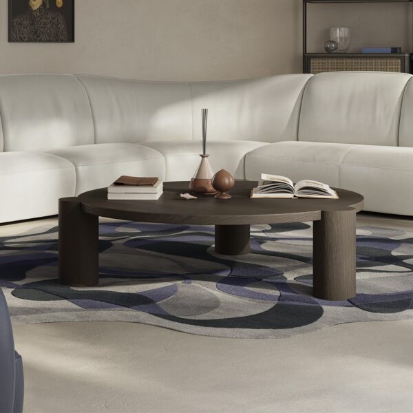 Modern Italian Memoria textured area rug by Natuzzi, designer sophisticated living room carpet for Troy, Michigan.