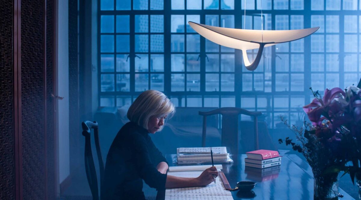 Plena by Foscarini, sleek lighting design for contemporary Birmingham, Michigan homes.