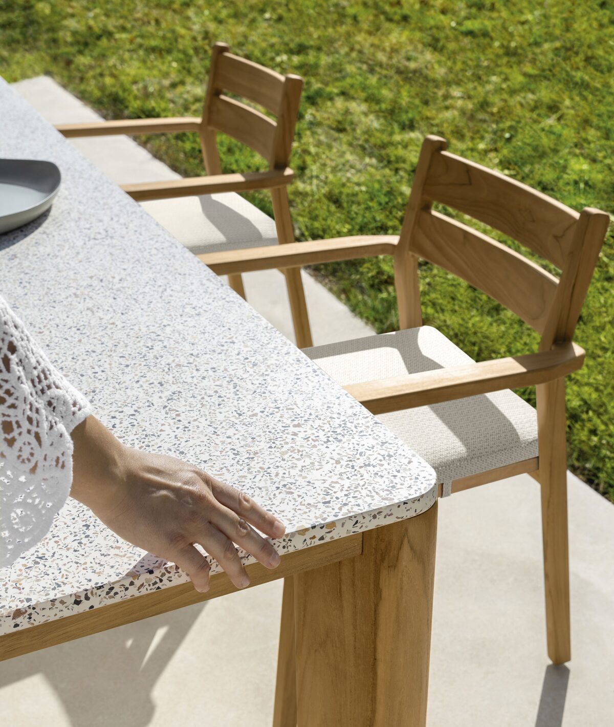 High‑end Oliver Dining Chair by Talentispa luxury Italian seating Birmingham MI showroom