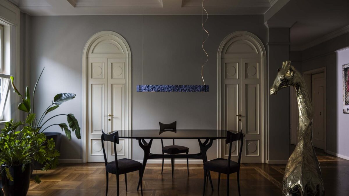 Fregio by Foscarini, sleek and stylish design for contemporary Birmingham, Michigan homes.