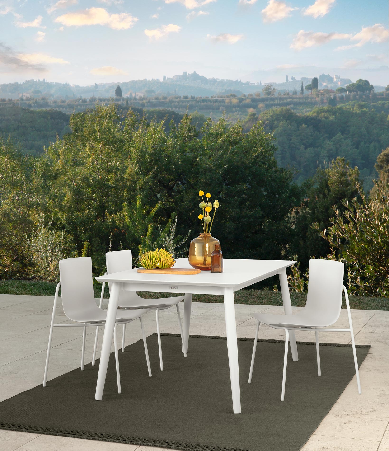 Modern Malè Dining Chair by Talentispa Italian design in Royal Oak Michigan showroom