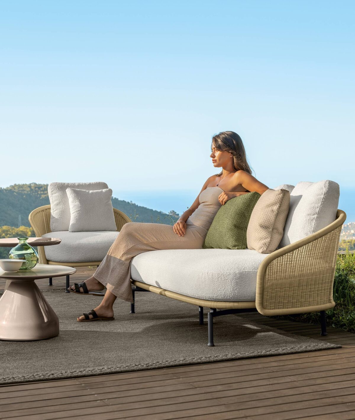 Contemporary Nido Sofa by Talentispa Italian lounge sofa Royal Oak MI gallery