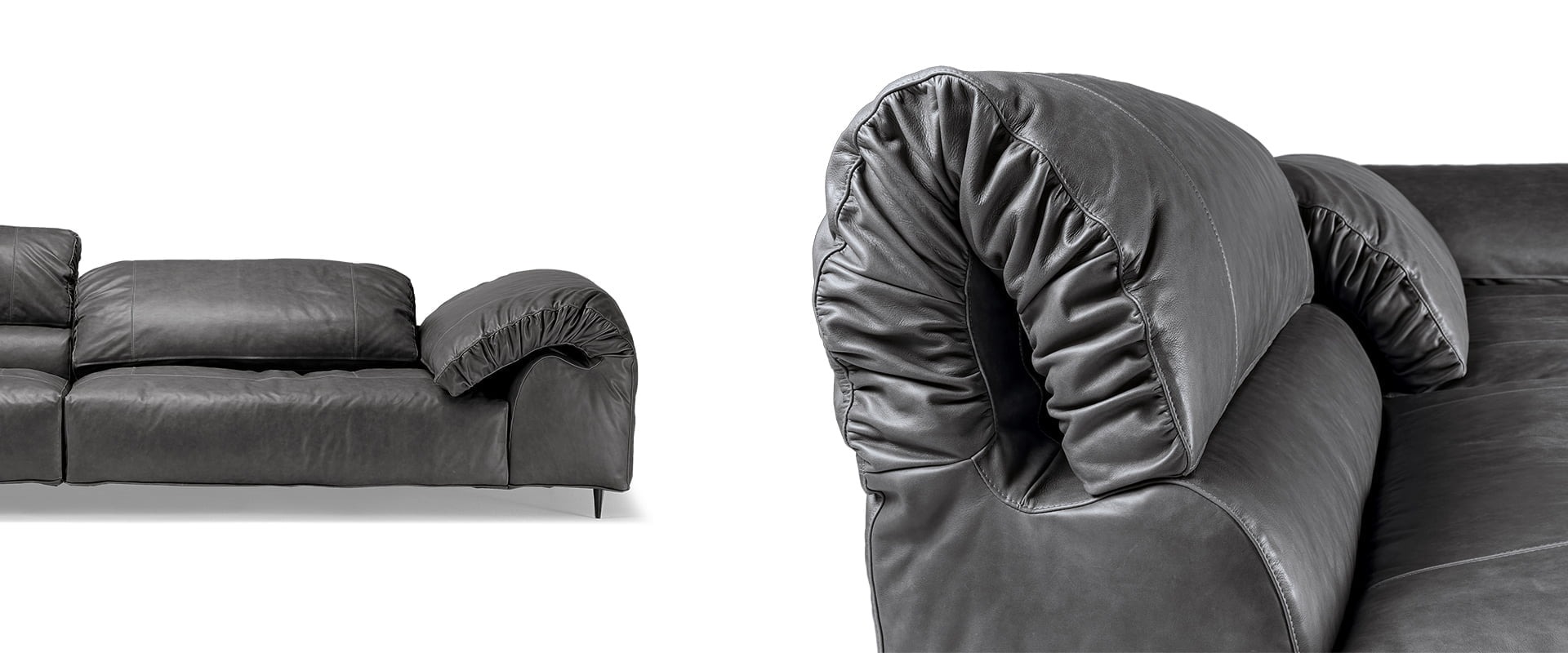 Italian crafted Crazy Diamond sofa, Arketipo, Birmingham, Michigan.