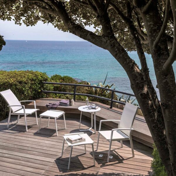 Lady Reclinable Armchair by Talenti – luxury Italian reclining outdoor chair with plush cushions