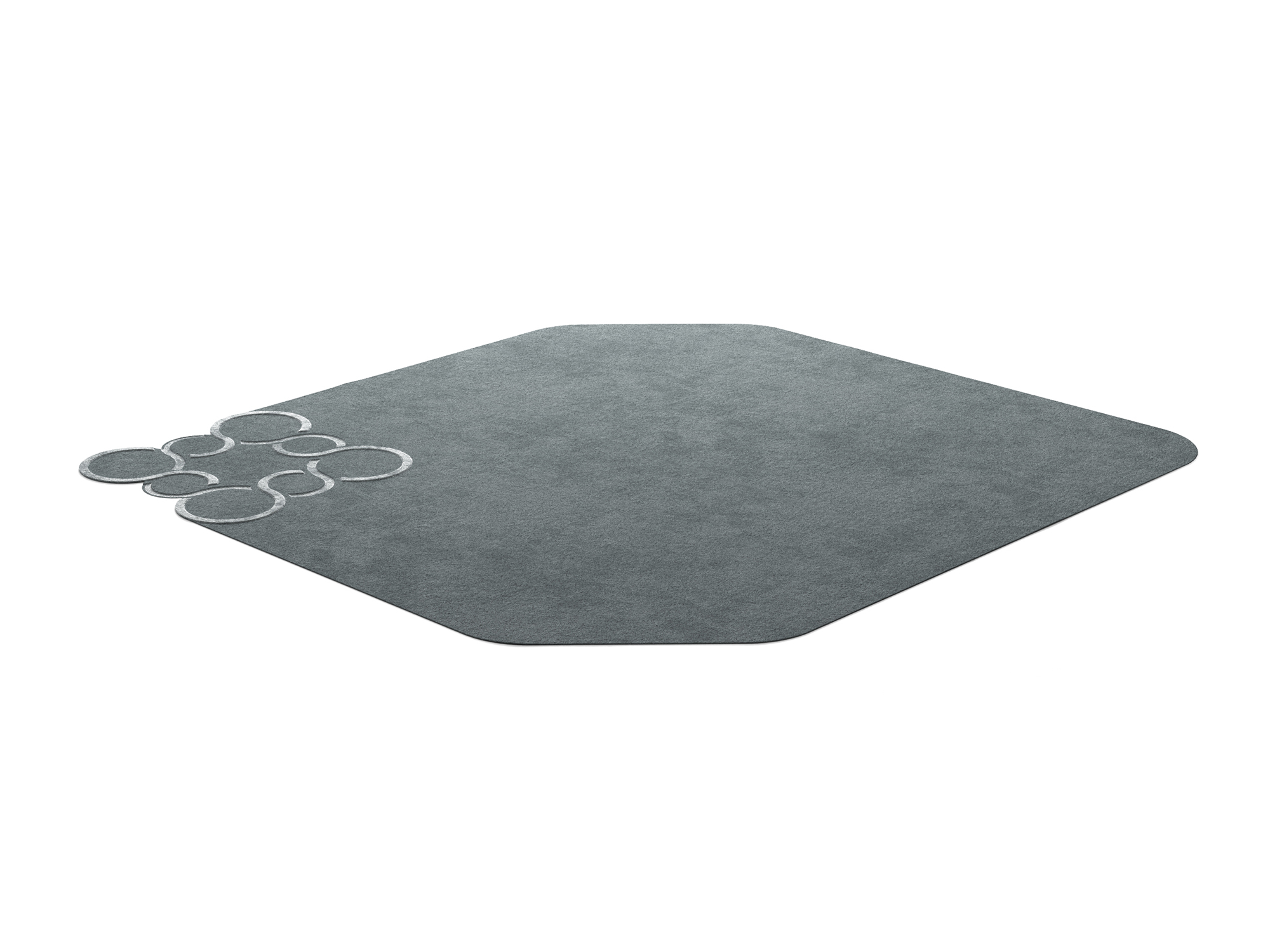 Modern Italian Radice nature-inspired area rug by Natuzzi, designer artistic living room carpet for Troy, Michigan.