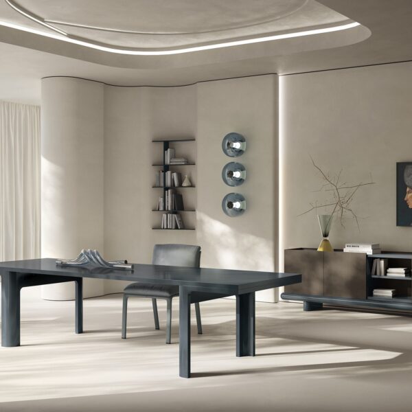 Natuzzi's "Amama Sideboard" offers elegant design and practical storage. Italian luxury for sophisticated Royal Oak dining and living spaces.