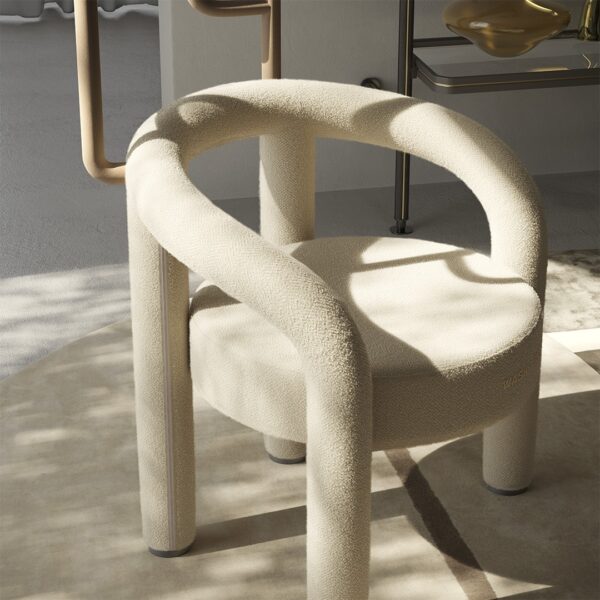High-end The Wash Less Project armchair by Fabio Novembre for Natuzzi Italia, sustainable design for Royal Oak, Michigan.