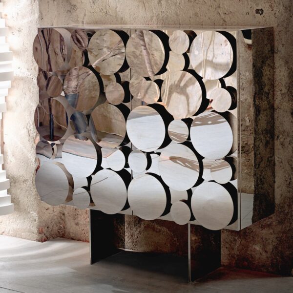Elevate your space with "Noddy" containers from Opinion Ciatti. This contemporary Italian collection combines wood and leather for Birmingham interiors.
